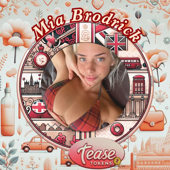 Mia Brodrick Tease Token card